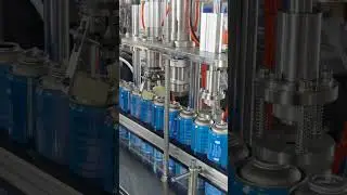 Aerosol Spray Filling and Crimping Machine, Air Freshener Cans Filler Crimper
