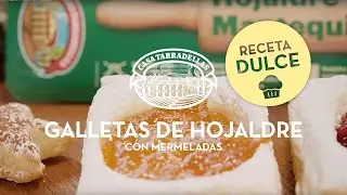 Galletas de hojaldre con mermeladas