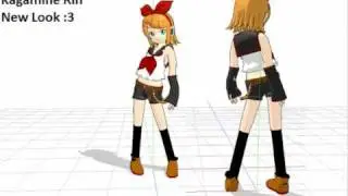 [X-mas present][[Rin Kagamine Edited Model