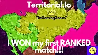 I WON my first RANKED match!!! - Territorial.Io