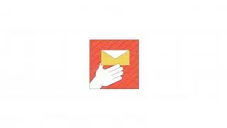 Placing and taking out letter line 2D character hand animation