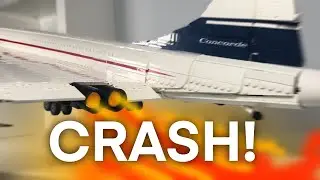 I Recreated the Famous Concorde Crash in LEGO! (Part 1)