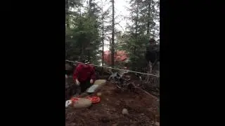 Выход кабеля на Святой
