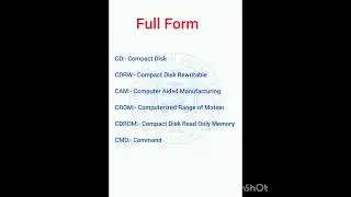 Full Form