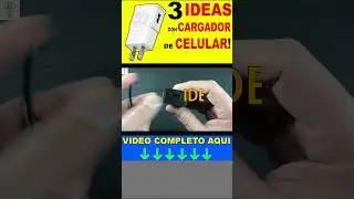 3 INVENTOS CON CARGADOR DE CELULAR!