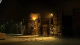 paesaggio notturno - prova after effects