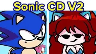 Friday Night Funkin' VS Sonic CD Mega CD Locked-On FULL WEEK (FNF Mod) DEMO 2 Enjoy 😉🎤💖👍