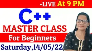 C++ MASTER CLASS for BEGINNERS|Zeenat Hasan Academy