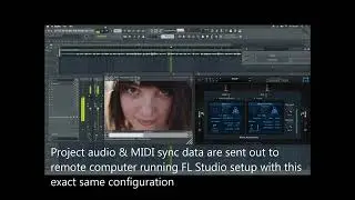 FL Studio: configure for real-time film score collaboration over the internet