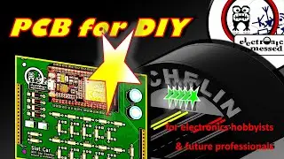 PCB designed with KiCAD for DIY Slot Car Lap Counter – an Arduino ESP32 Project (EP97c)