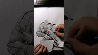 Рисую Полковника Мельникова из игры Метро