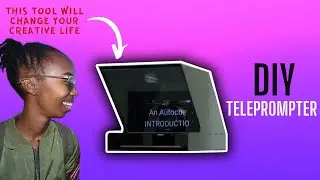 THIS TOOL WILL CHANGE YOUR CREATIVE LIFE || DIY TELEPROMPTER FOR SMARTPHONE/TABLET || FREE DOWNLOADS
