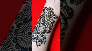 Stylish back hand mehndi design | easy mehandi #shorts #short #mehndi #mehndidesign