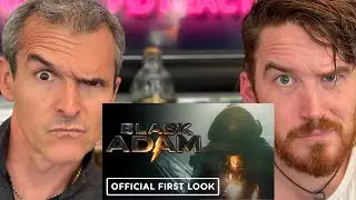 Black Adam - Official First Look Teaser REACTION!!