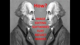 How image editing software flip/reflect images with matrices (Using GeoGebra) (Part 3 of 4)