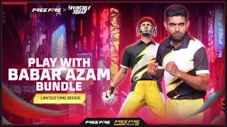 Babar Azam Costume Bundle - Free Fire X Invincible Squad | Garena Free Fire Pakistan