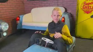 Реставрировали педальный Москвич || ЛВ-TV