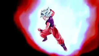 Super Saiyan Blue Kaioken Aura Black Screen (Custom SFX) V3