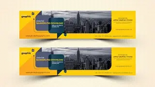 Amazing Abstract Web Banner Design Photoshop Tutorial