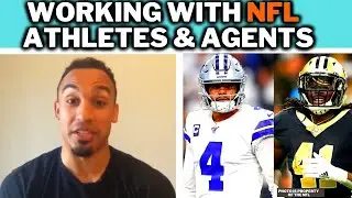 What Its Like To Work With NFL Athletes & Their Agents | The Kome Up