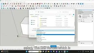 How to convert SketchUp file to dxf ??