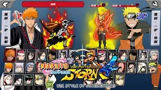 Bleach VS Naruto 4.0 NEW DEMO V0.6 (Android) Size 150Mb