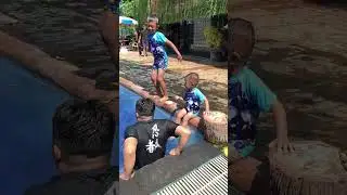 FATHAN SENENG BANGET BERENANG SAMA OM ZAFA GAK MAU UDAHAN