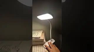 We have designed this clip lamp for students!