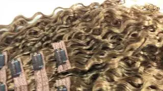 Sambi Curly Extensions in Chestnut Brown | Curly Heaven