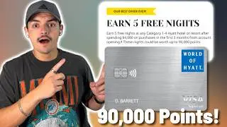 🚨 New Hyatt Card Sign-Up Bonus! Why this is a GAME CHANGER