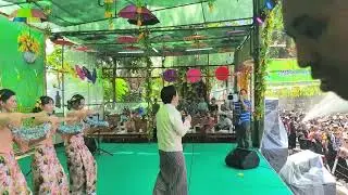 ရန်ကုန်မြို့ကန်တော်ကြီးမဏ္ဍပ်မှာ ပရိသတ်များနဲ့ပျော်ရွှင်ရပါတယ်နော်