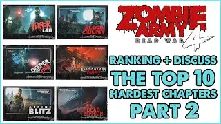 Ranking The Hardest DLC Chapters - Zombie Army 4