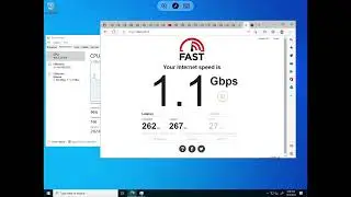 Internet speed test in Microsoft azure VM