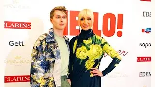 Изящная леди и красавец-сын: Орбакайте в китайском платье со шлейфом зажигательно танцевала с Дени