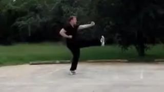 Long Fist Kung Fu Form - Yi Duan.wmv