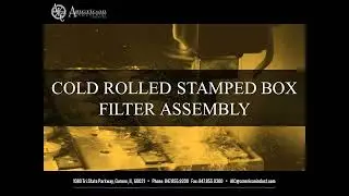 Stamped Cold Rolled Box Filter Assembly