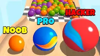 NOOB vs PRO vs HACKER - Marble Run Race