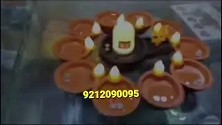 om Namah Shivay #diya #diwali2024 #watersensordiya #shivling #diwalispecial #decoration 9212090095