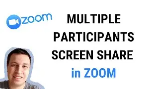 How to ALLOW MULTIPLE PARTICIPANTS SCREEN SHARE in ZOOM?