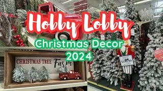 HOBBY LOBBY CHRISTMAS SHOP WITH ME 2024