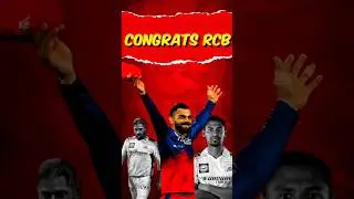 We'll done RCB 💛❤️