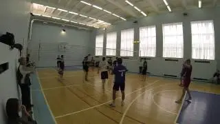 спорный момент в волейболе