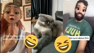 Disney Pixar Filter Funny Results Compilation 😂