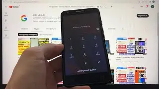 как удалить пин код пароль Alcatel 5045D Pixi 4 Hard reset