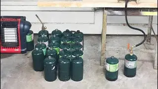Refilling 1 Pound Propane canisters