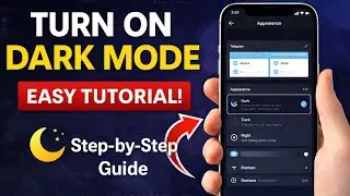 How to Turn On Dark Mode in Telegram (Night Mode) | Step-by-Step Guide 2026