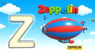 A to Z Vehicle Phonics Song | Learn Transport ABC for Kids | UZR Kids #abcd