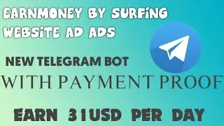 EARN BY SURF AD TELEGRAM BOT ZCASH WITH PROOF TO EARN 30USD PER MONTH IN HINDI TECHNICAL IND HINDI