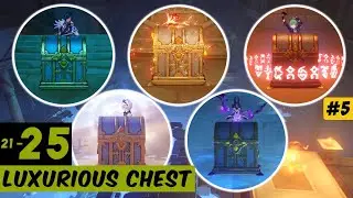 5 Luxurious Chest in Sumeru PART #5 || Genshin Impact 3.1 | All Hidden Luxurious Chest in Sumeru