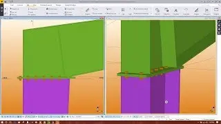 STEEL SHED MODELING IN TEKLA STRUCTURES-CREATING BOLT CONNECTIONS